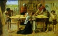 Cristo carpintero prerrafaelita John Everett Millais